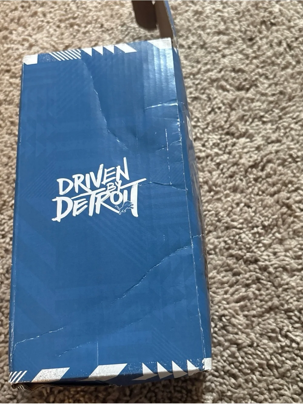 Detroit Lions Blue Football Player Bobblehead - T.J. Hockenson